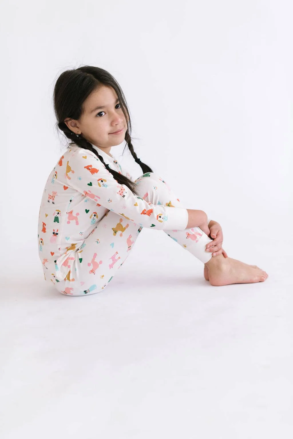 2 Piece Pajama Set in Puppy Love