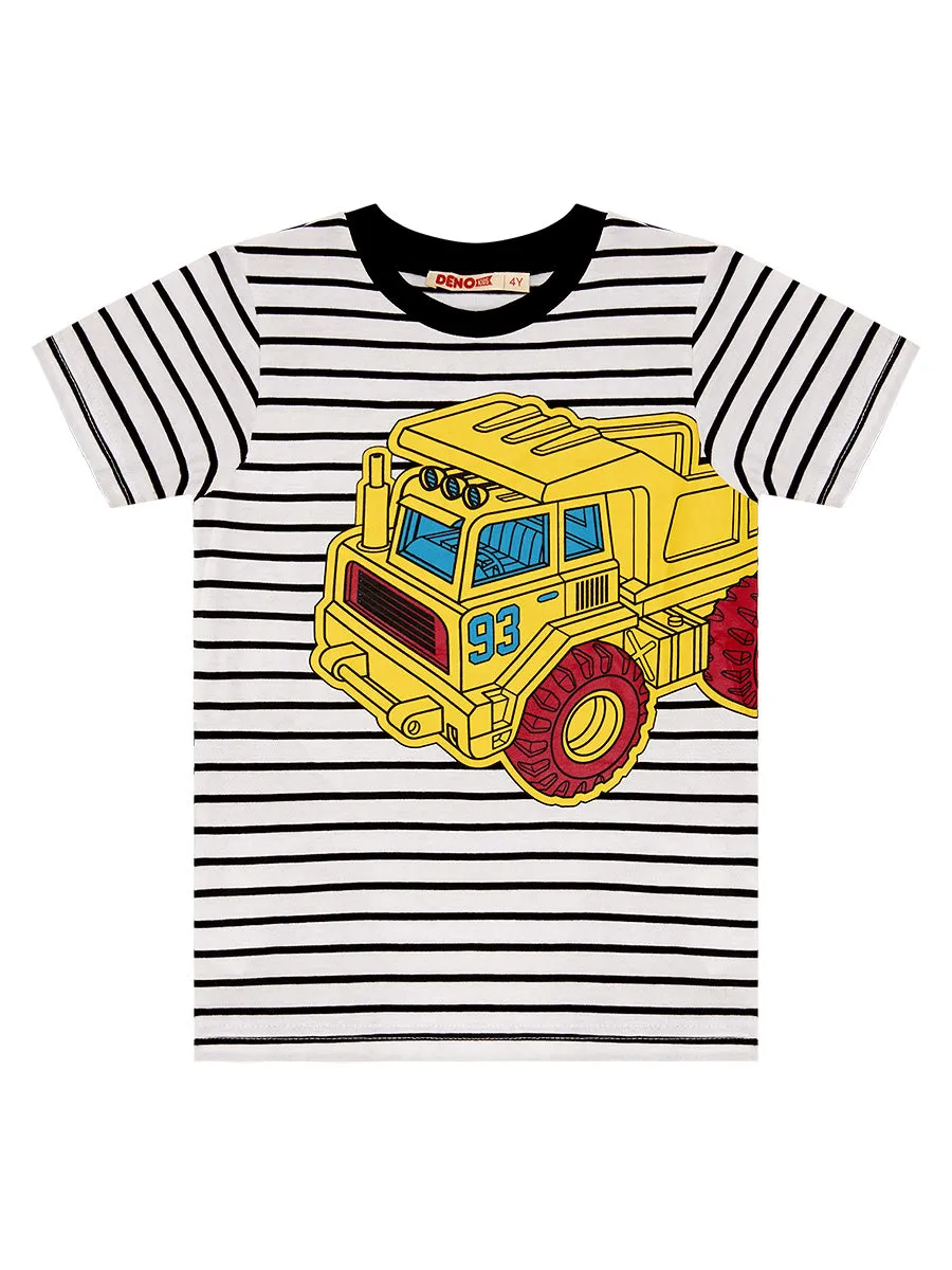 93 truck erkek çocuk t-shirt şort takim