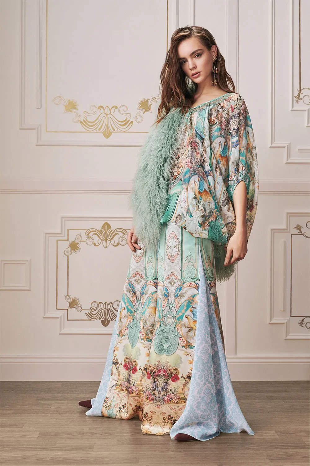 BLOUSE WITH KEYHOLE FRONT I DREAM OF MARIE