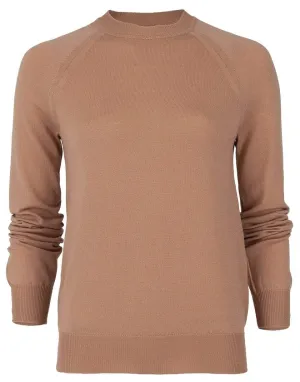 Camel Long Sleeve Pullover