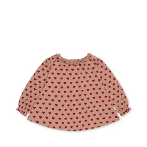 Coeur Mahogany Chleo Girl Blouse Gots