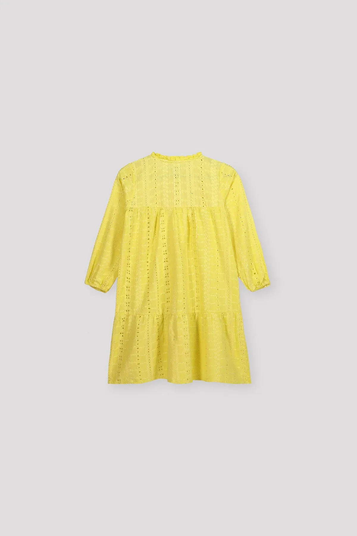 Dress For Girl - Yellow