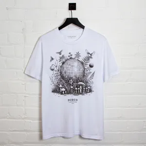 Ecology Disco Labs NYC Front Print - Tshirt - White