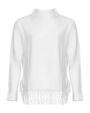 Fringe Hem Pullover