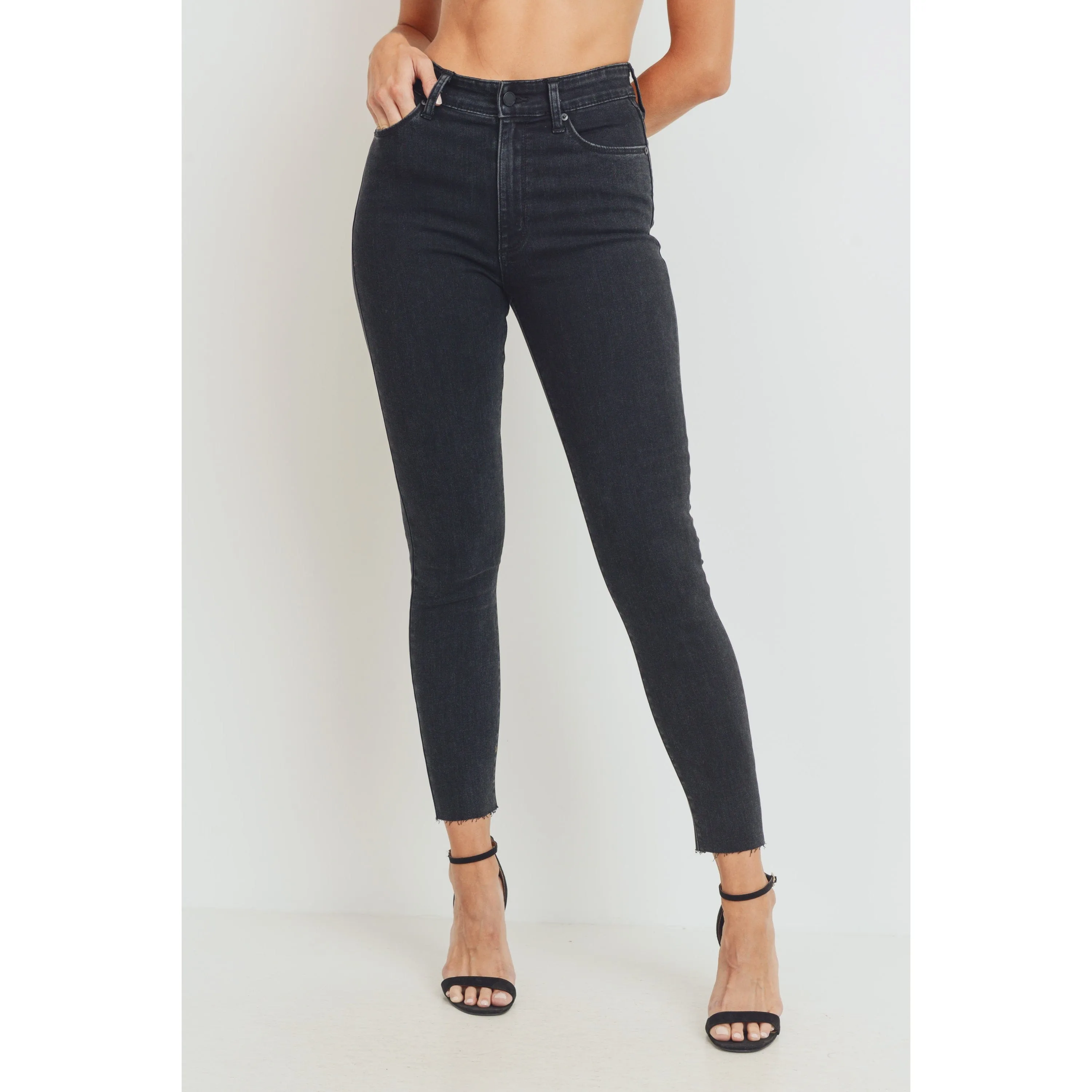 JBD - ROXY High Rise Scissor Cut Skinny Jeans