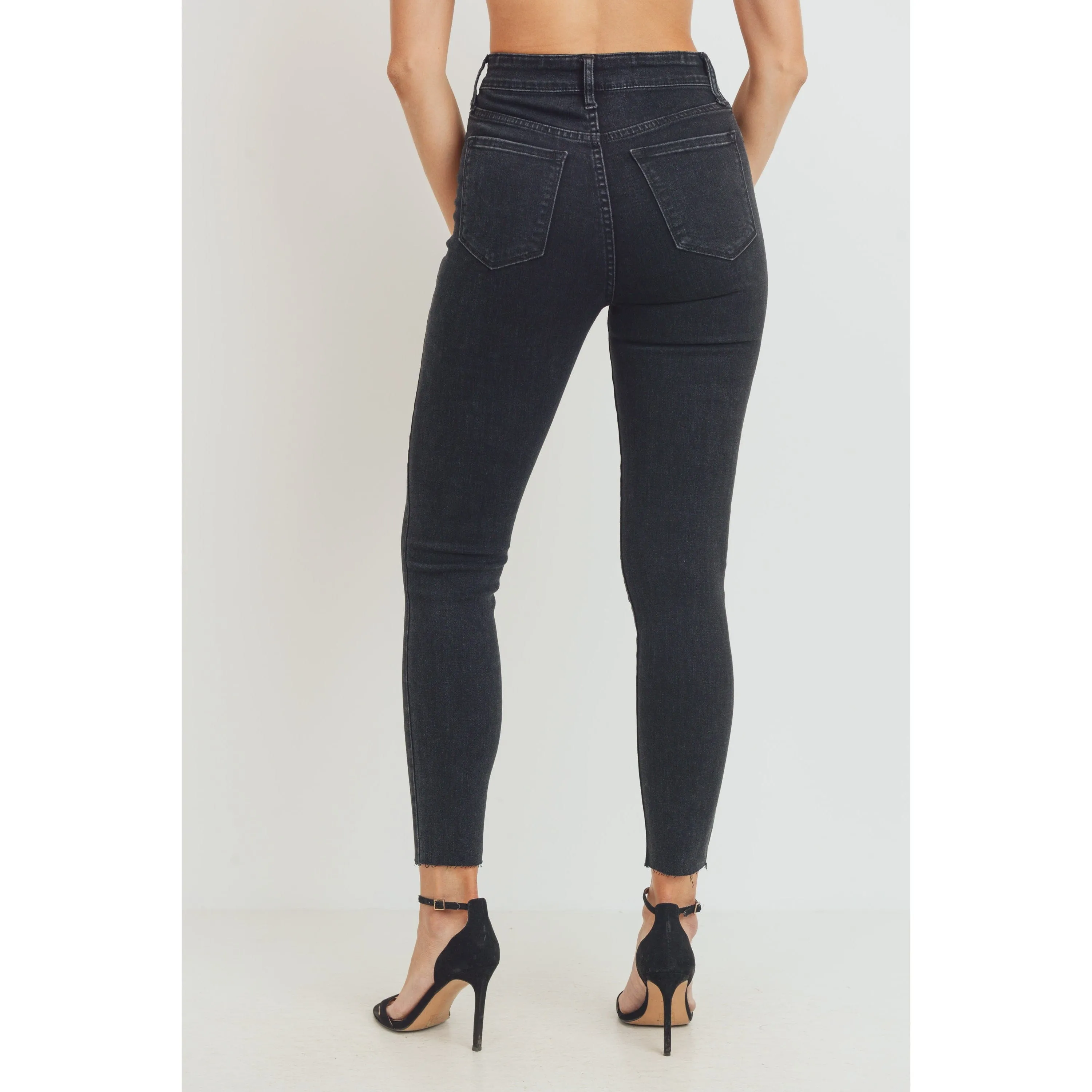JBD - ROXY High Rise Scissor Cut Skinny Jeans