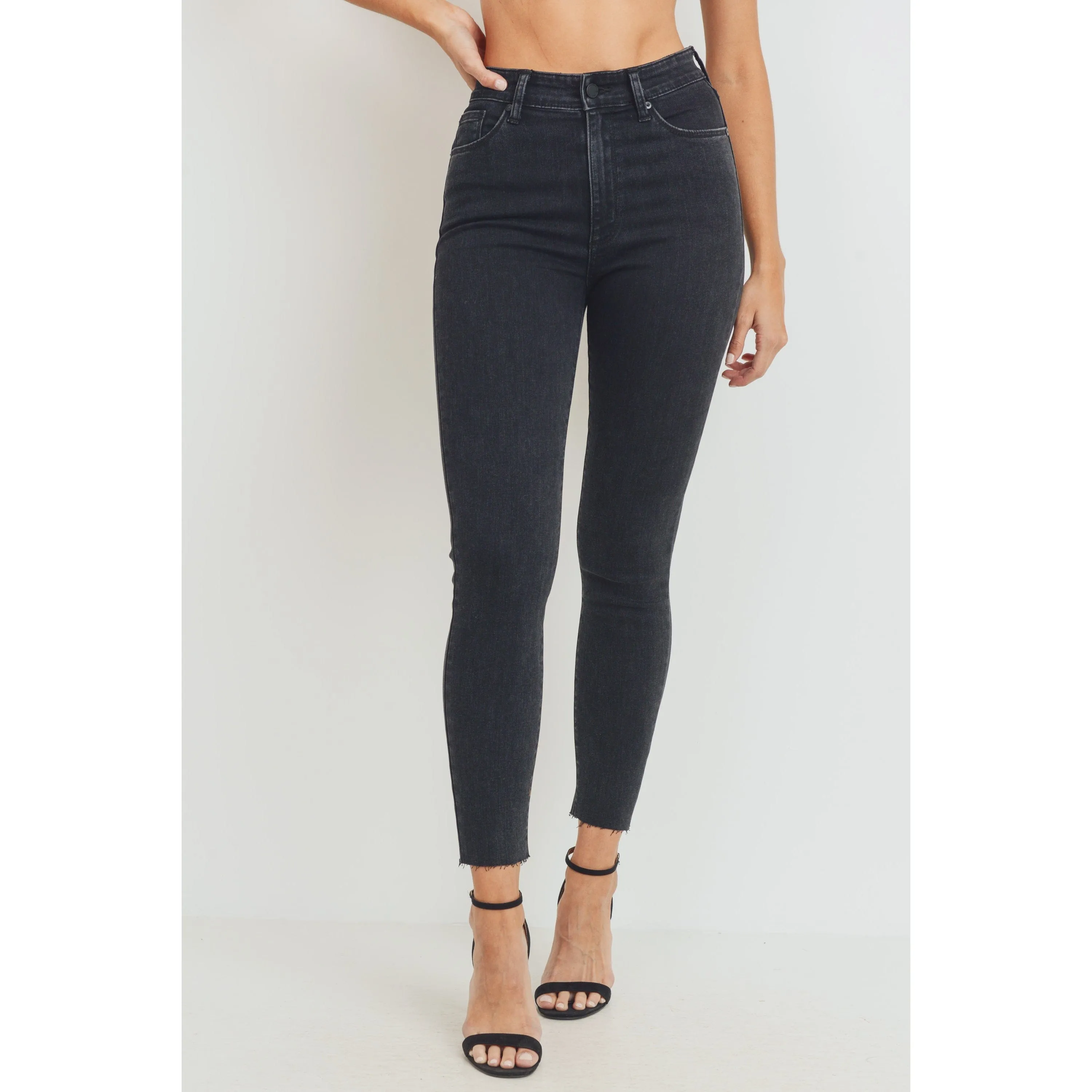JBD - ROXY High Rise Scissor Cut Skinny Jeans
