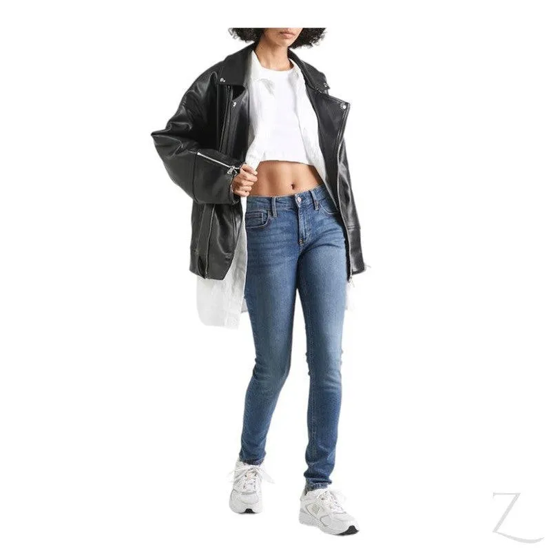 Ladies Super Strong Stretchy Skinny Denim Jeans | Plain | "Roo"