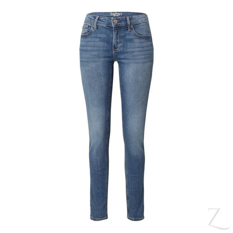 Ladies Super Strong Stretchy Skinny Denim Jeans | Plain | "Roo"