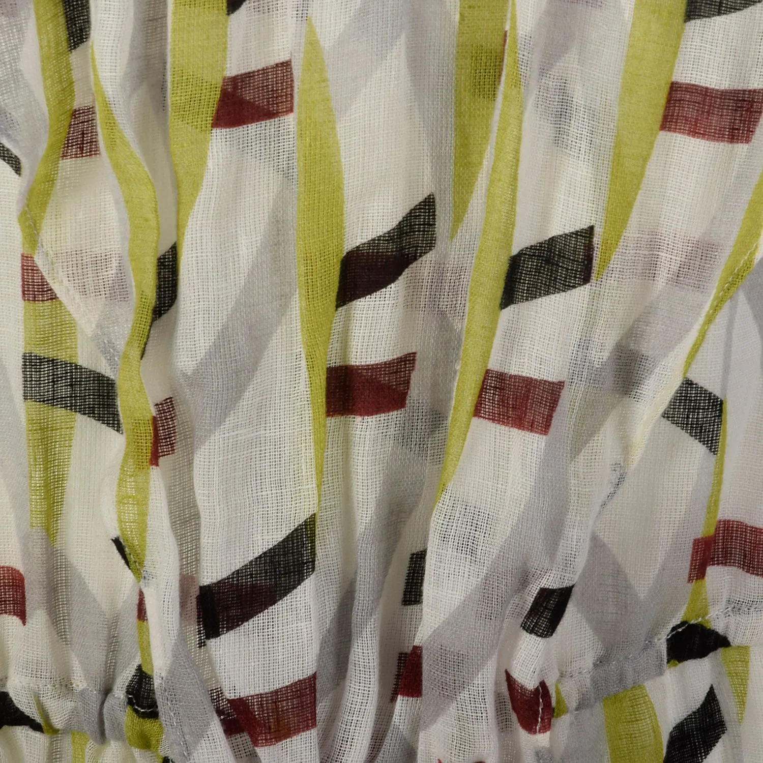 Medium Diane Von Furstenberg Romper Sleeveless Sheer Linen Summer