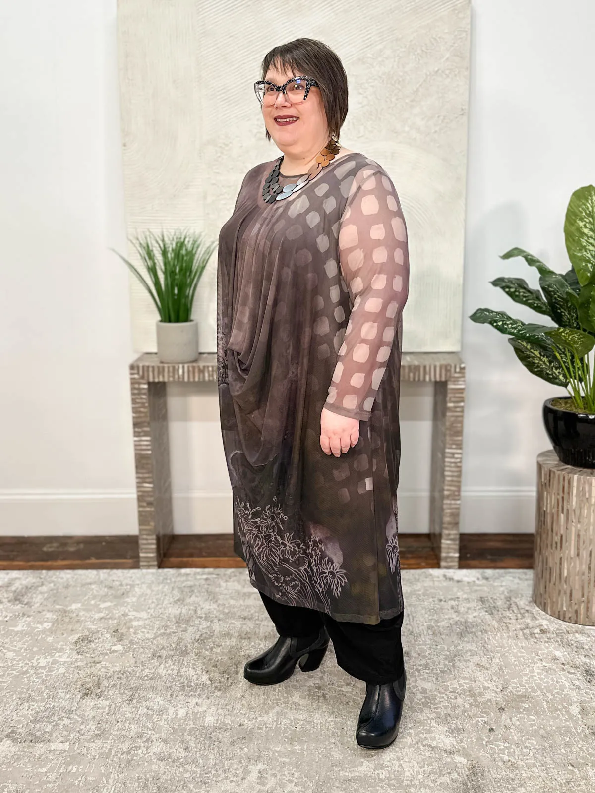 Mesh Loop Dress, Agagio