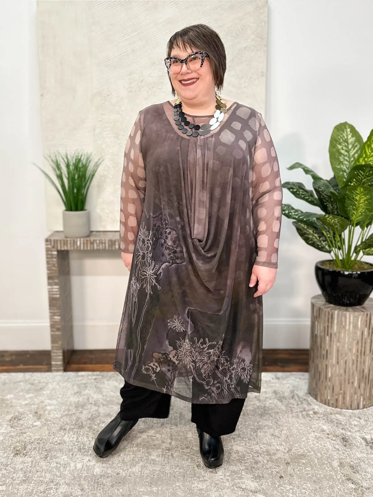 Mesh Loop Dress, Agagio