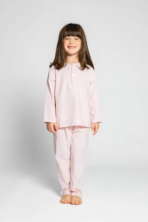 Pink Pinstripes Pajama Set