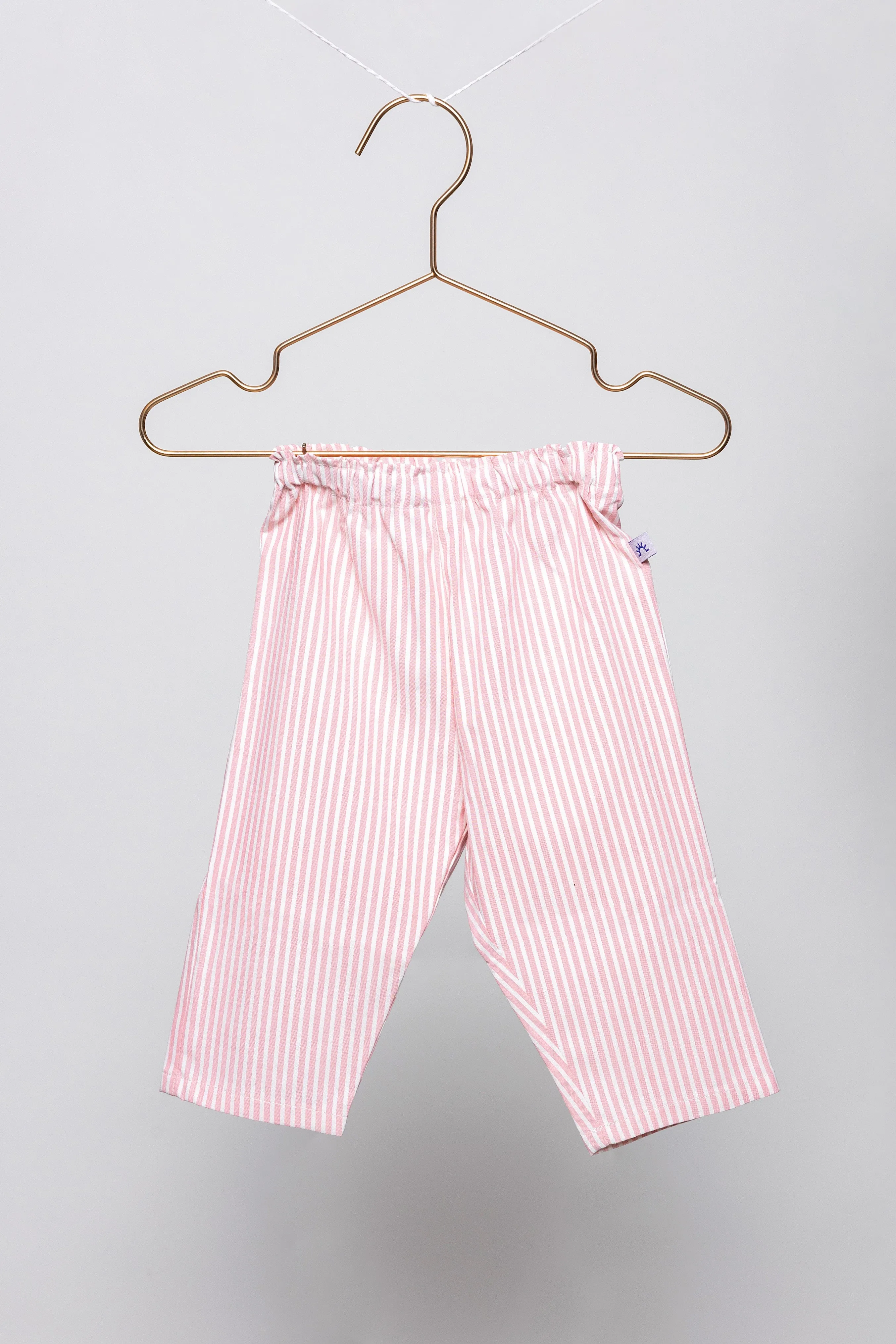 Pink Pinstripes Pajama Set