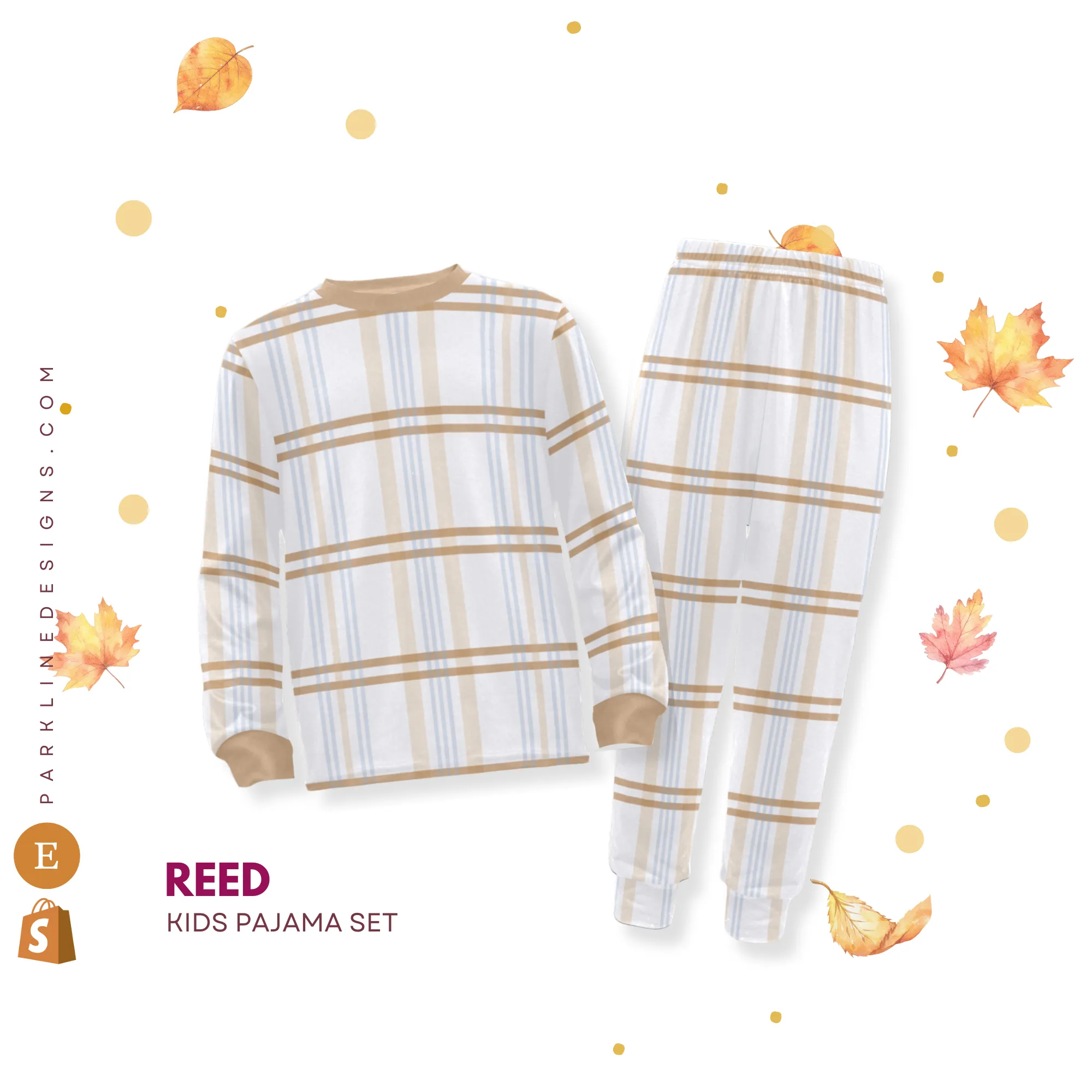 Pumpkin Patch | Pajama Set for Girls  | Whimsical & Cozy Sleepwear for Kids