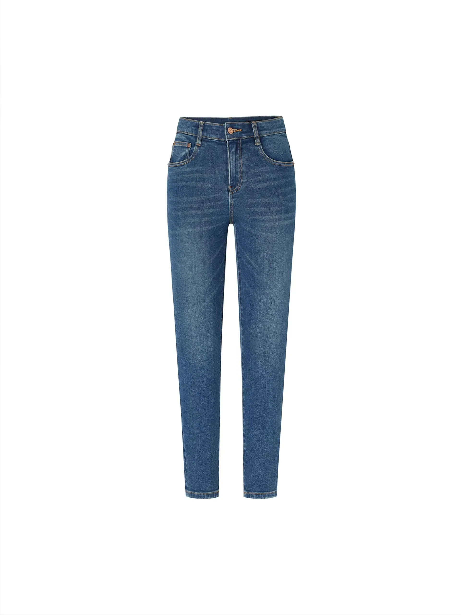 Skinny High Rise Jeans