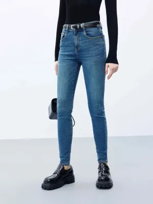 Skinny High Rise Jeans