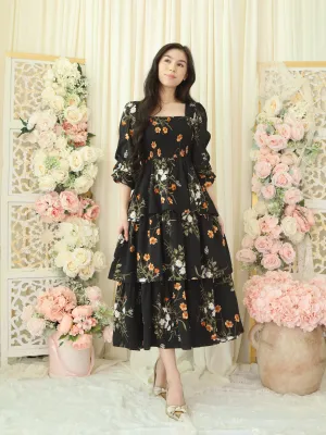 Spring in Noir Dress