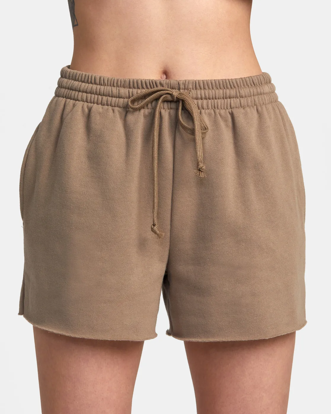 Test Drive Sweatshorts - Dark Khaki