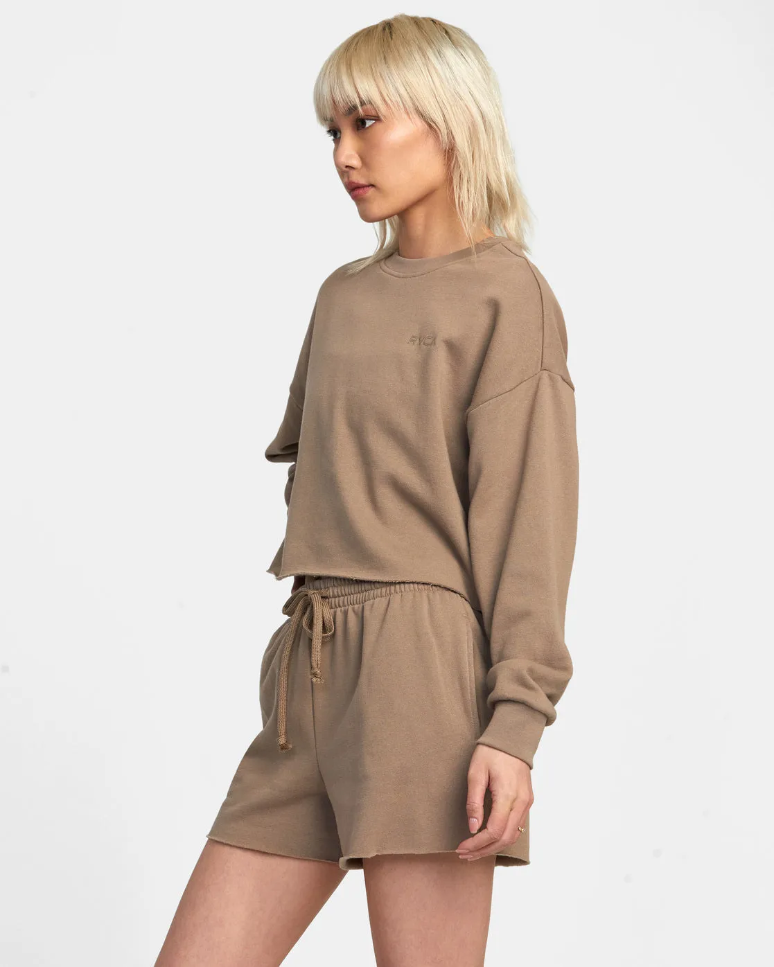Test Drive Sweatshorts - Dark Khaki