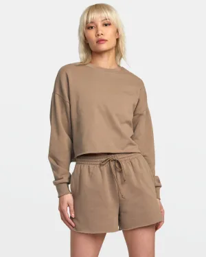 Test Drive Sweatshorts - Dark Khaki