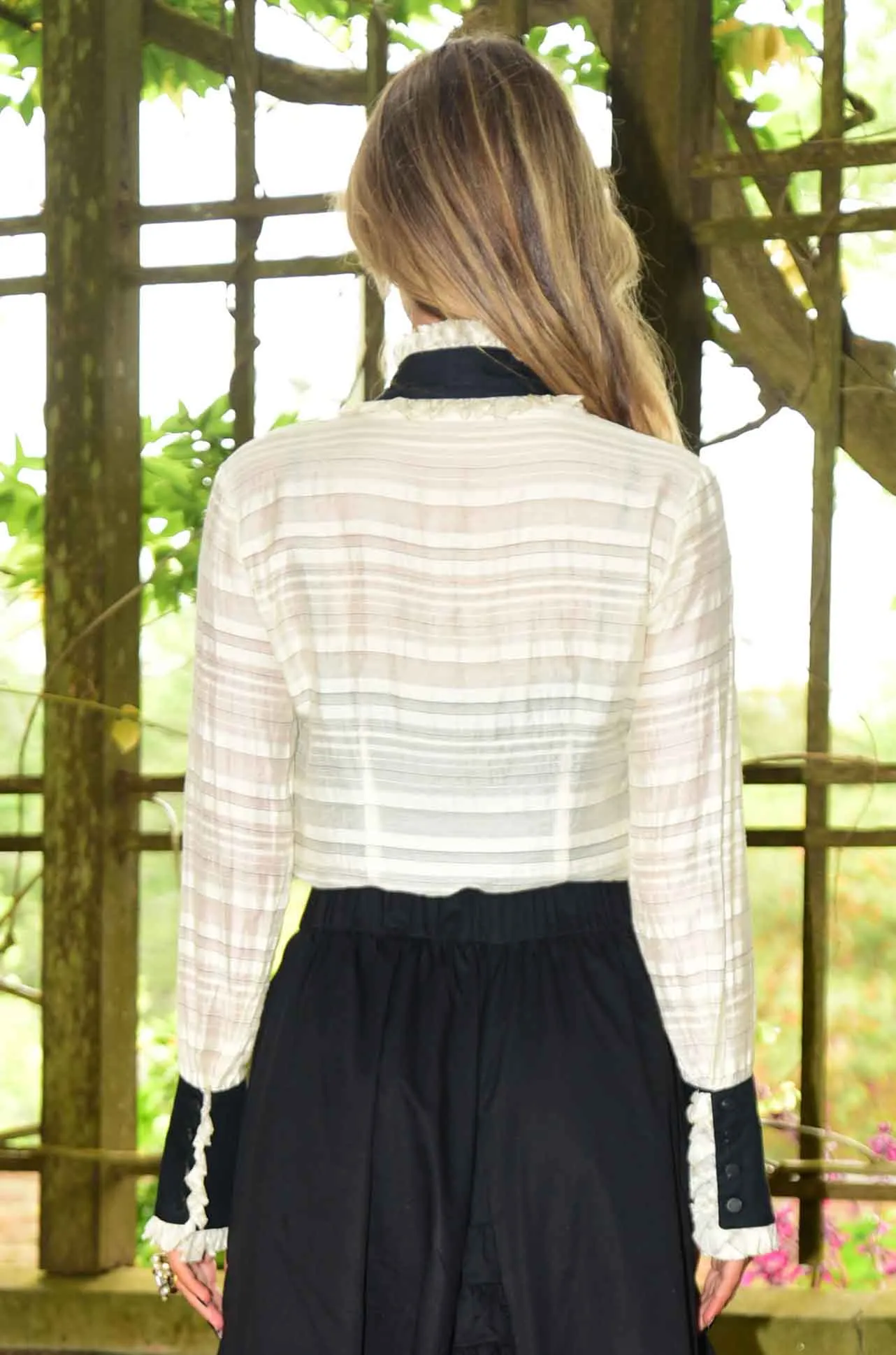 Trelise Cooper - Stripe Up Your Life Perfect Portrait Top