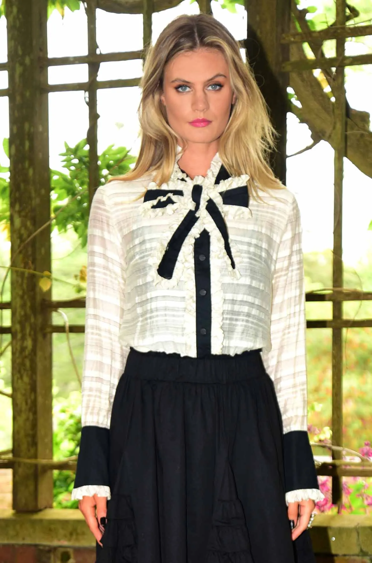Trelise Cooper - Stripe Up Your Life Perfect Portrait Top