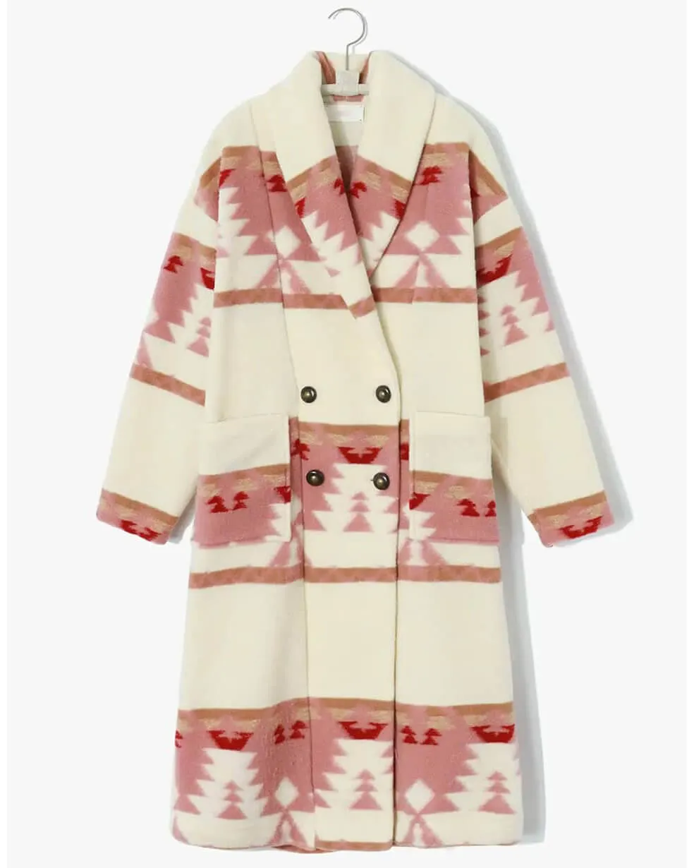 Yellowstone Beth Dutton Pink Coat